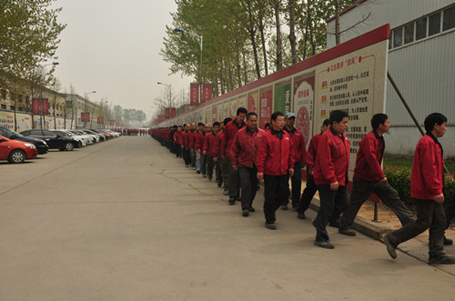 集团派人专程赴鑫华新学习取经