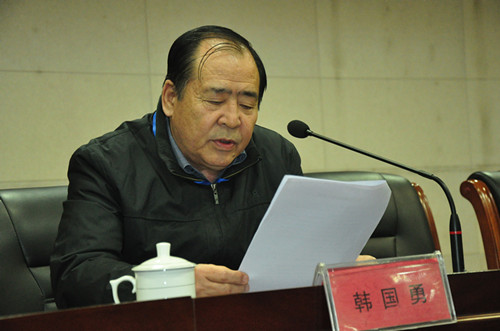 张吉明教授应邀到贺阳教育集团作《立德树人,是高校教工的光荣使命、神圣责任》专题讲座